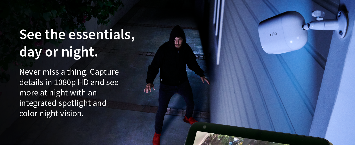 Arlo Essential Spotlight Wireless Camera